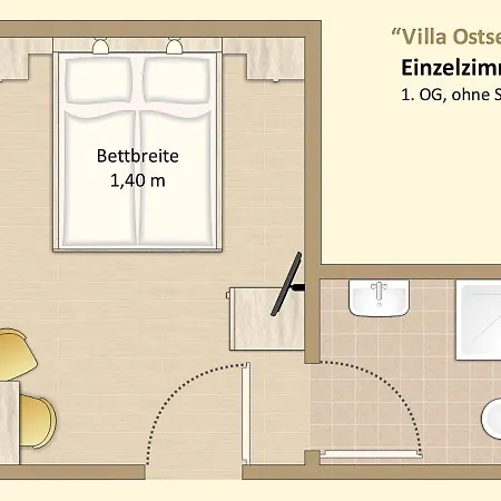 Apartament Ferienzimmer In Der Ostseelilie
